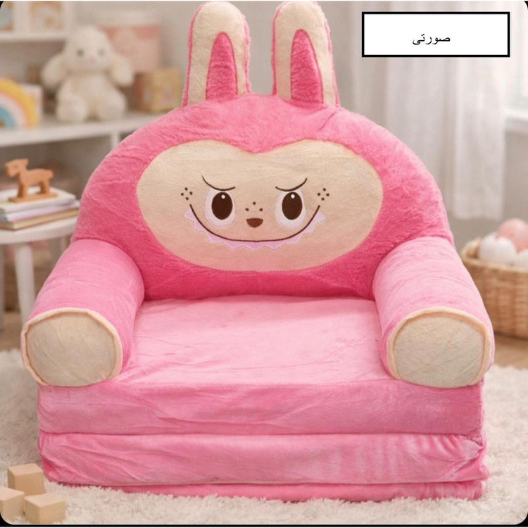 مبل کودک مدل تختخواب شو طرح لبوبو کد JI110