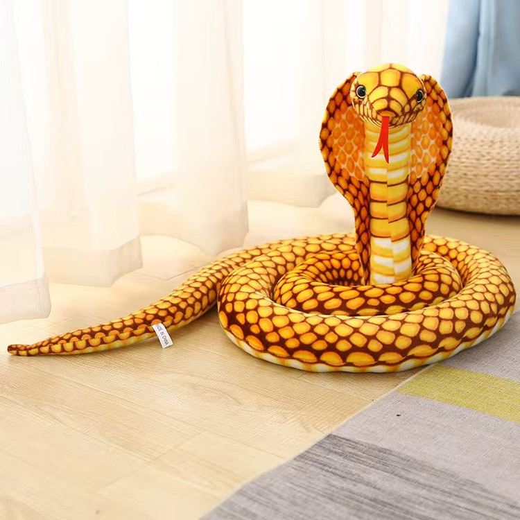 عروسک طرح مار کبری کد JI110 طول 250 سانتیمتر
